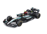 Bburago 2024 Mercedes AMG W15 F1 Car With Acrylic Box #44 Lewis Hamilton 1/24
