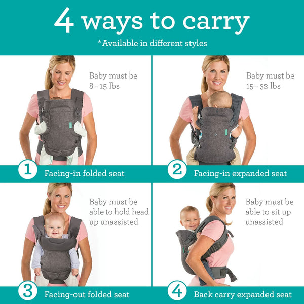 Infantino: Flip 4-in-1 Convertible Carrier (Camo) [0M+]