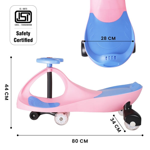 R For Rabbit Swing Car Iya Iya Pink Blue