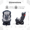 R For Rabbit Car Seat Jack N Jill Grand Grey