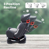 R For Rabbit Car Seat Jack N Jill Grand Grey