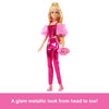 Barbie Deluxe Style Fashion Doll #5 in Metallic Pink Outfit With Corset Top