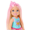 Barbie Club Chelsea Birthday-Themed Small Doll With Pink-Streaked Blonde Hair & Party Accessories