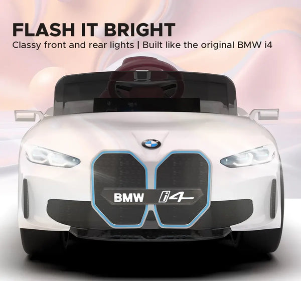Emotorad Formula Fun BMW I4 Ride-On Car - White