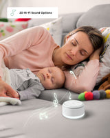 Momcozy Portable Baby Sound Machine - Cold Light