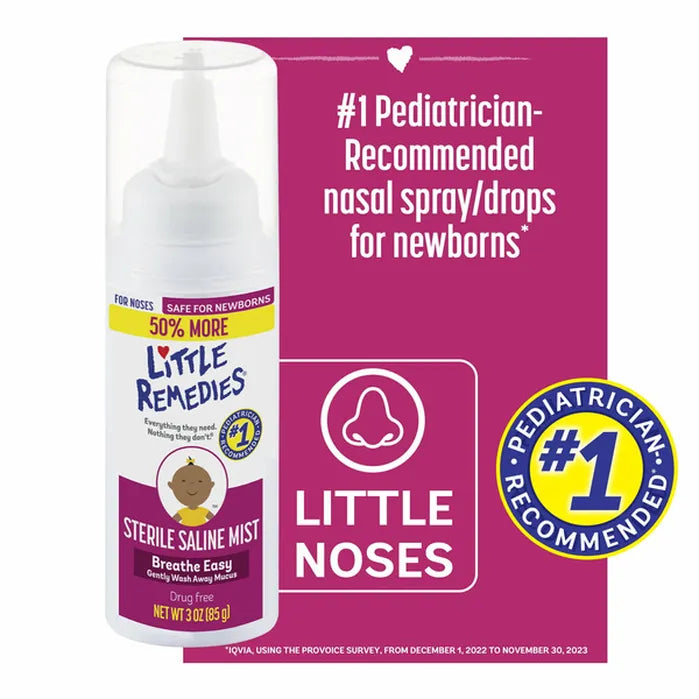 Little Remedies Sterile Saline Nasal Mist 85 g