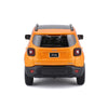 Jeep Renegade Orange 1:24 Maisto Licensed Diecast Scale Model Car
