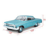 Maisto 1:18 1962 Chevrolet Bel Air - Metallic Light Blue