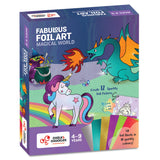 Chalk and Chuckles Fabulous Foil Art Magical World 15 × 19 × 3.8 cm Multicolor