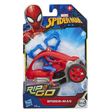Marvel Spider-Man Rip N Go Stunt Vehicle 6-Inch 4Y+ – Red Blue