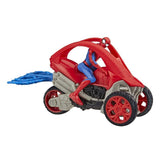 Marvel Spider-Man Rip N Go Stunt Vehicle 6-Inch 4Y+ – Red Blue