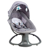 Mastela 3-in-1 Deluxe Multi-Functional Bassinet & Swing 0-36 Months Grey