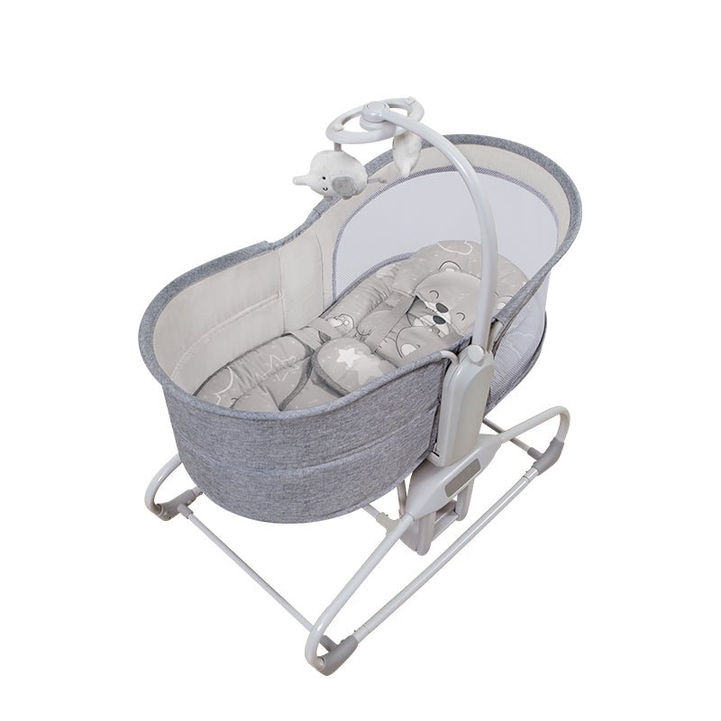Mastela Swing & Bassinet 4In1 Light Grey