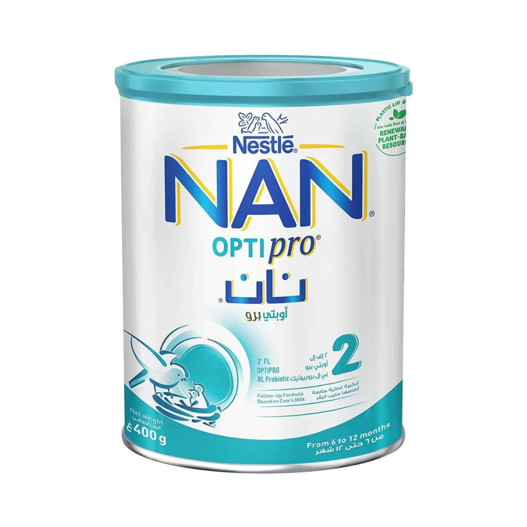 Nestlé NAN OPTIPRO Stage 2 Follow-Up Formula – 6–12 Months, 400g