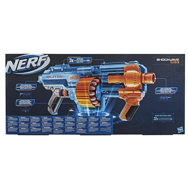 Nerf Elite 2.0 Shockwave RD-15 Toy Blaster