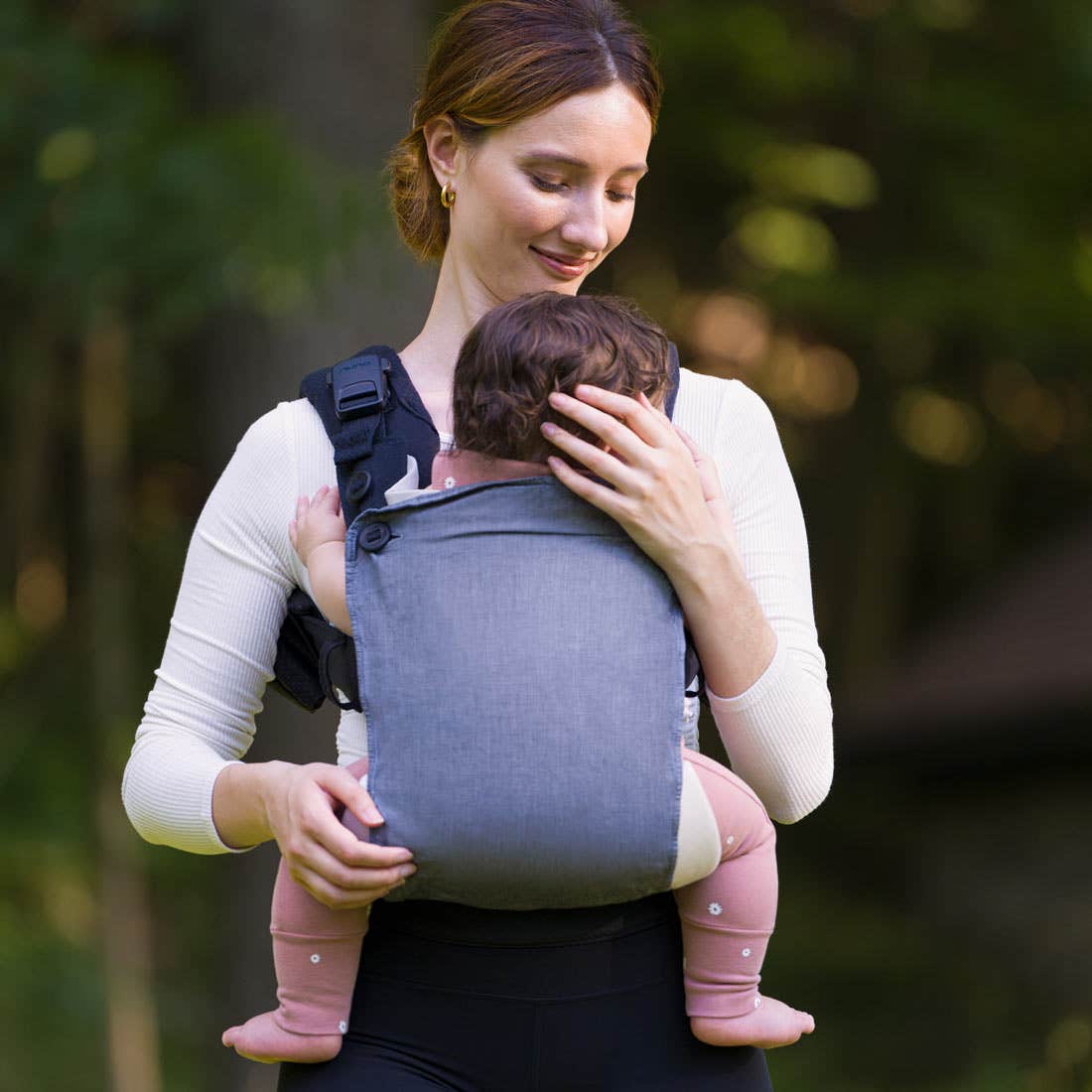 Nuna CUDL Clik 4-in-1 Ergonomic Baby Carrier – Caviar