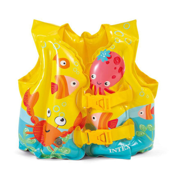 Intex Tropical Buddies Swim Vest 3–5Y – Multicolor
