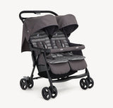 Joie Aire™ Twin Double Stroller – Dark Pewter