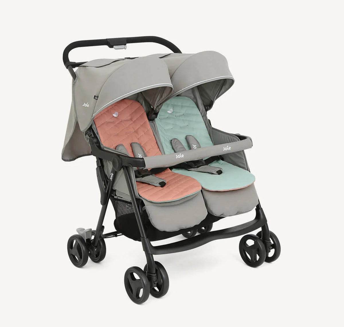 Joie Aire™ Twin Double Stroller – Pebble