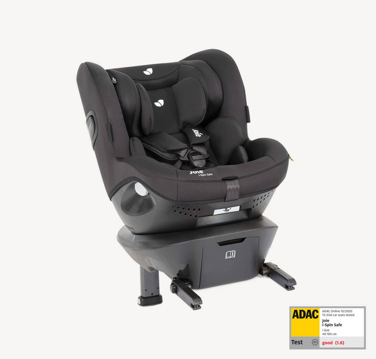 Joie i-Spin Safe™ i-Size Spinning Car Seat – Coal