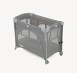 Joie Kubbie™ Sleep Bedside Crib & Travel Cot – Foggy Grey