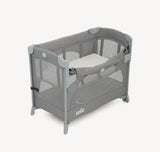 Joie Kubbie™ Sleep Bedside Crib & Travel Cot – Foggy Grey