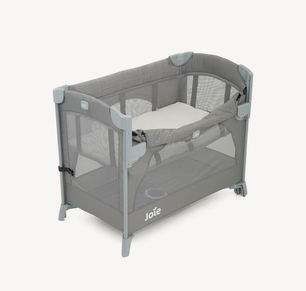 Joie Kubbie™ Sleep Travel Cot - Foggy Grey