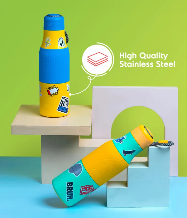 Rabitat Zappy Insulated Water Bottle - Aqua Star