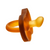 Natural rubber pacifier 6-18 M