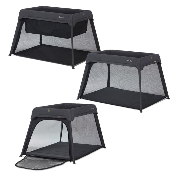 Silver Cross Slumber Carbon travel cot