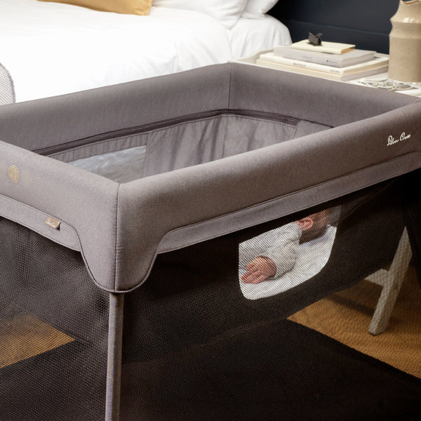 Silver Cross Slumber Carbon travel cot