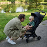 Nuna VIAA™ cabn Ultra-Compact Cabin Stroller Birth to 22kg Caviar