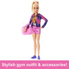 Barbie Gymnastics Playset With Blonde Fashion Doll & Balance Beam