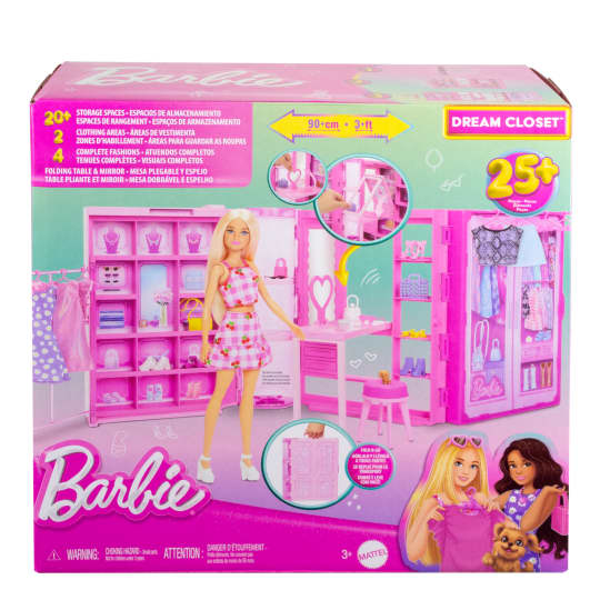 Barbie Dream Closet Doll & Playset