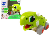 Hola Dinosaur on Wheels Friction Toy 18M+ 12 x 12 x 11 cm Green