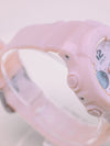 Spiky Eva6 Analog & Digital Sporty Watch - Pink
