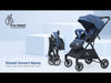 R for Rabbit Stroller Street Smart Nova Green Black