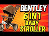 Bentley 6-in-1 Baby Stroller Bentley Mulliner - Cool Stone