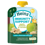 Heinz Immunity Support Apple & Banana Cereals Baby Food Pouch 85 g