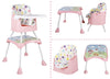 R For Rabbit High Chair Cherry Berry Grand Pink White