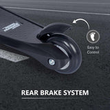 R For Rabbit Scooter Road Runner Junior Black