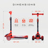 R for Rabbit Scooter Road Runner Racer - Red Black