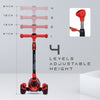 R for Rabbit Scooter Road Runner Racer - Red Black