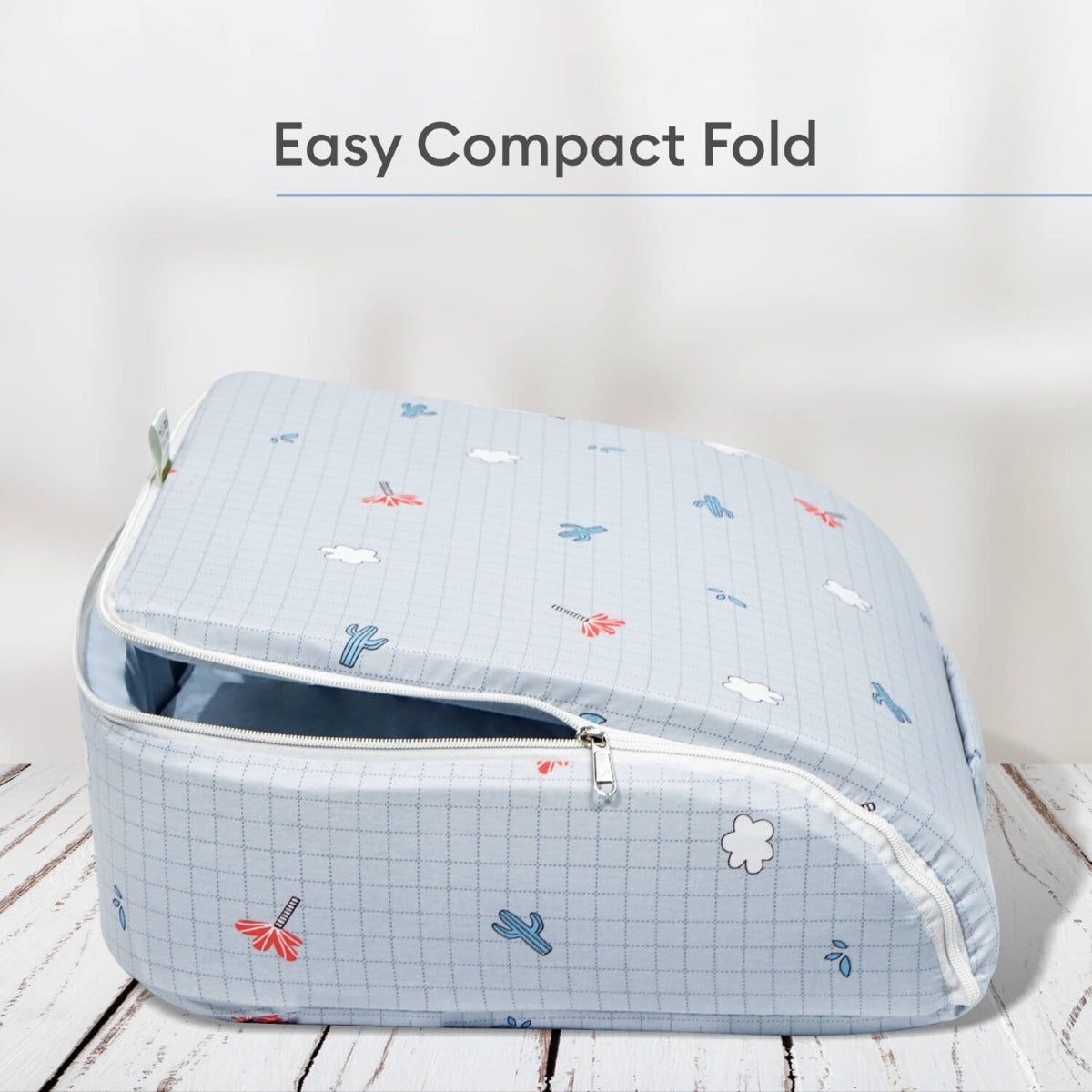 R For Rabbit Bedding Baby Nest Lite Grey