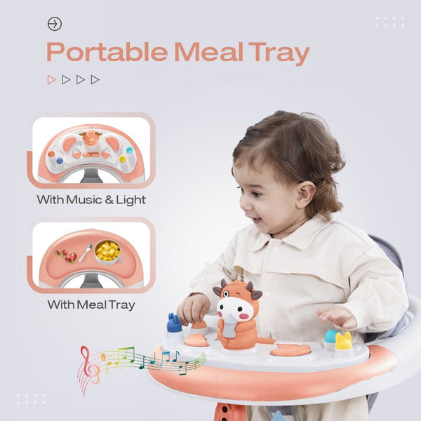 R For Rabbit Baby Walker Little Feet Plus Pink
