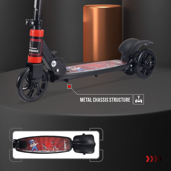R For Rabbit Scooter Road Runner Drift Pure Black