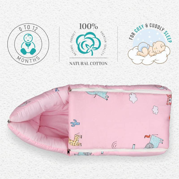 R For Rabbit Bedding Snuggy Bedding Blush Pink