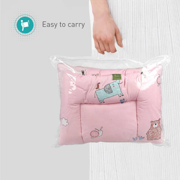 R For Rabbit Bedding Snuggy Bedding Blush Pink