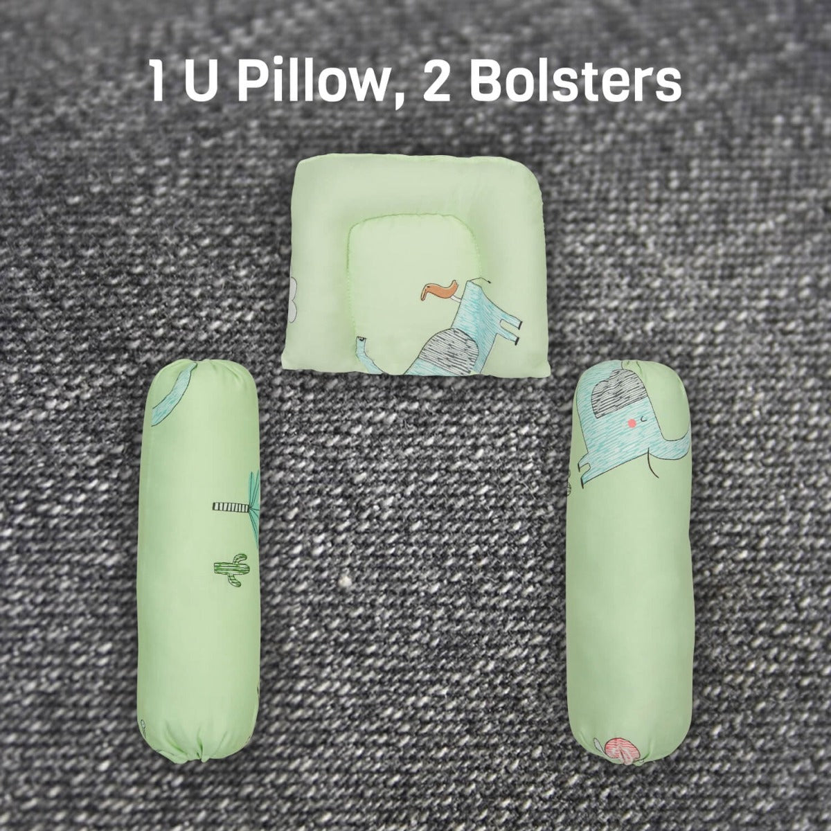 R For Rabbit Bedding Snuggy Forest Green