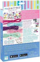 Make It Real Rainbow Bling Bracelets DIY Jewelry Kit 8Y+ Multicolor